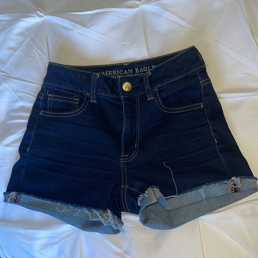 American Eagle Outfitters stretch denim shorts